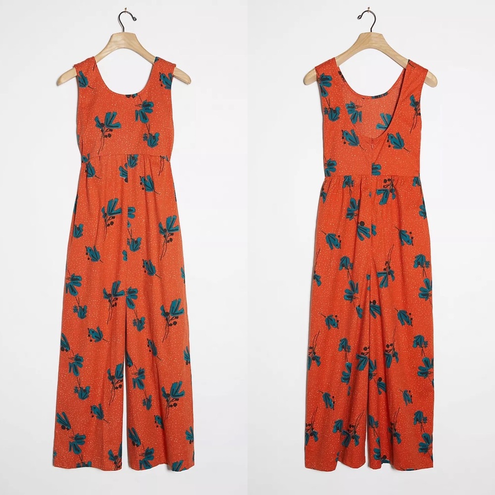 Anthropologie NWOT Size S Bel Kazan Felizia Jumpsuit